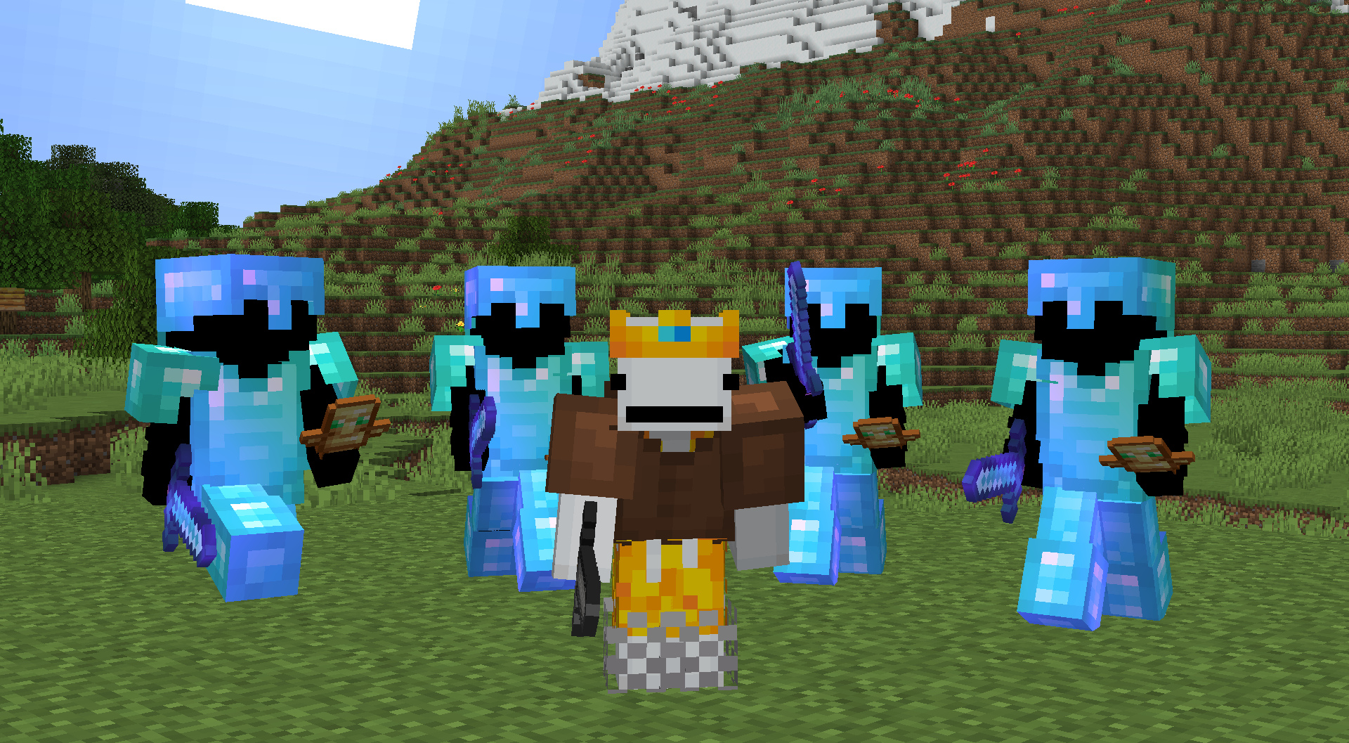 Plain Minecraft screenshot before Nexis Create
